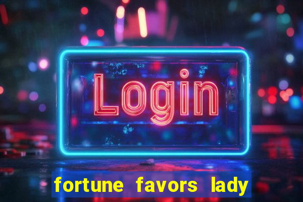 fortune favors lady nikuko legendado pt br